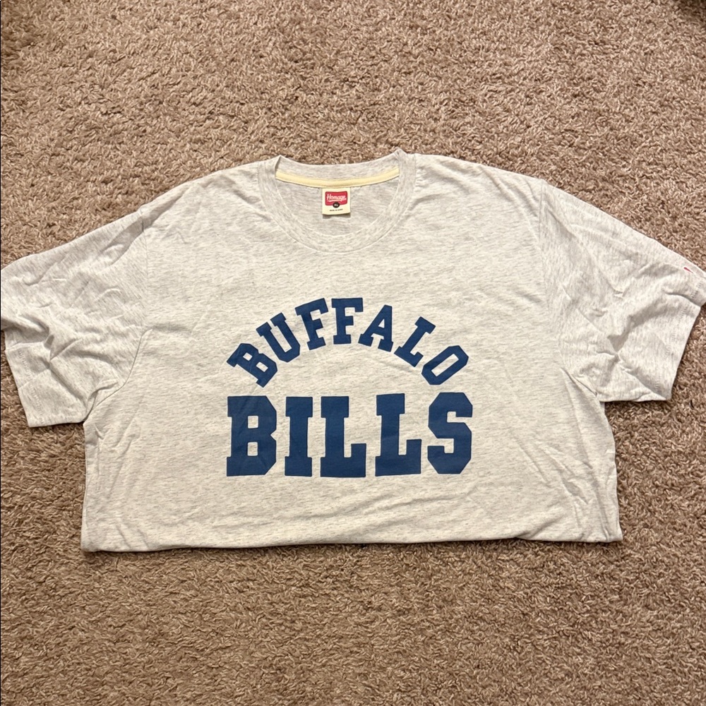 Buffalo Bills Homage Gray T-Shirt